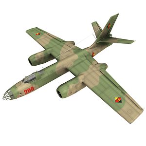 ilyushin il-28 beagle bomber model