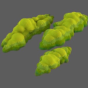 3D model Trees Cartoon V65