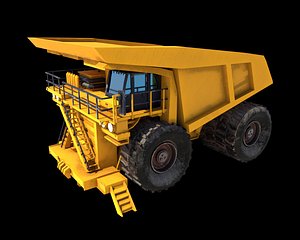 3D truck model