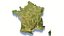 Mappa del territorio della Francia