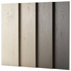 Wood materials Oak 17 3D model