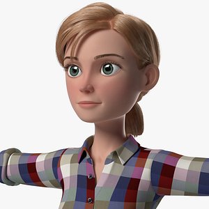 Grace Cartoon Girl Woman Female Blonde