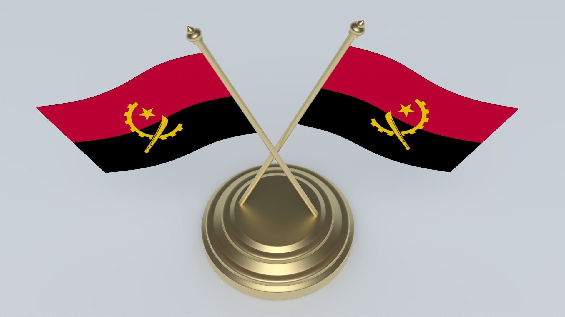 3D Flag of Angola 3D Model https://p.turbosquid.com/ts-thumb/Vg/BSLucW/ve/flagofangolasvg3/jpg/1783293256/1920x1080/fit_q87/4f00f87a54cfb801ceaa2706d317abb3f2273b66/flagofangolasvg3.jpg