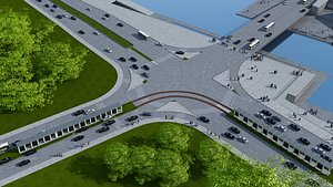3D Roads Highways  Collection