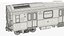 MTA Subway Car R160 for M Line Silver