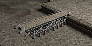 3d bridge model