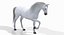 White Horse Rigged