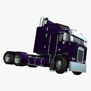 cabover truck decepticon 3d model