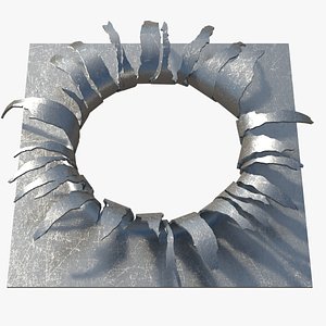 metal tear 3D model