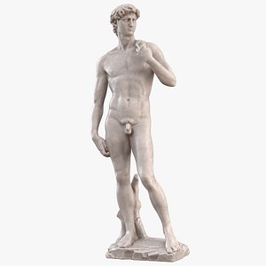 Statue David 3D