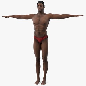 african american man t 3D