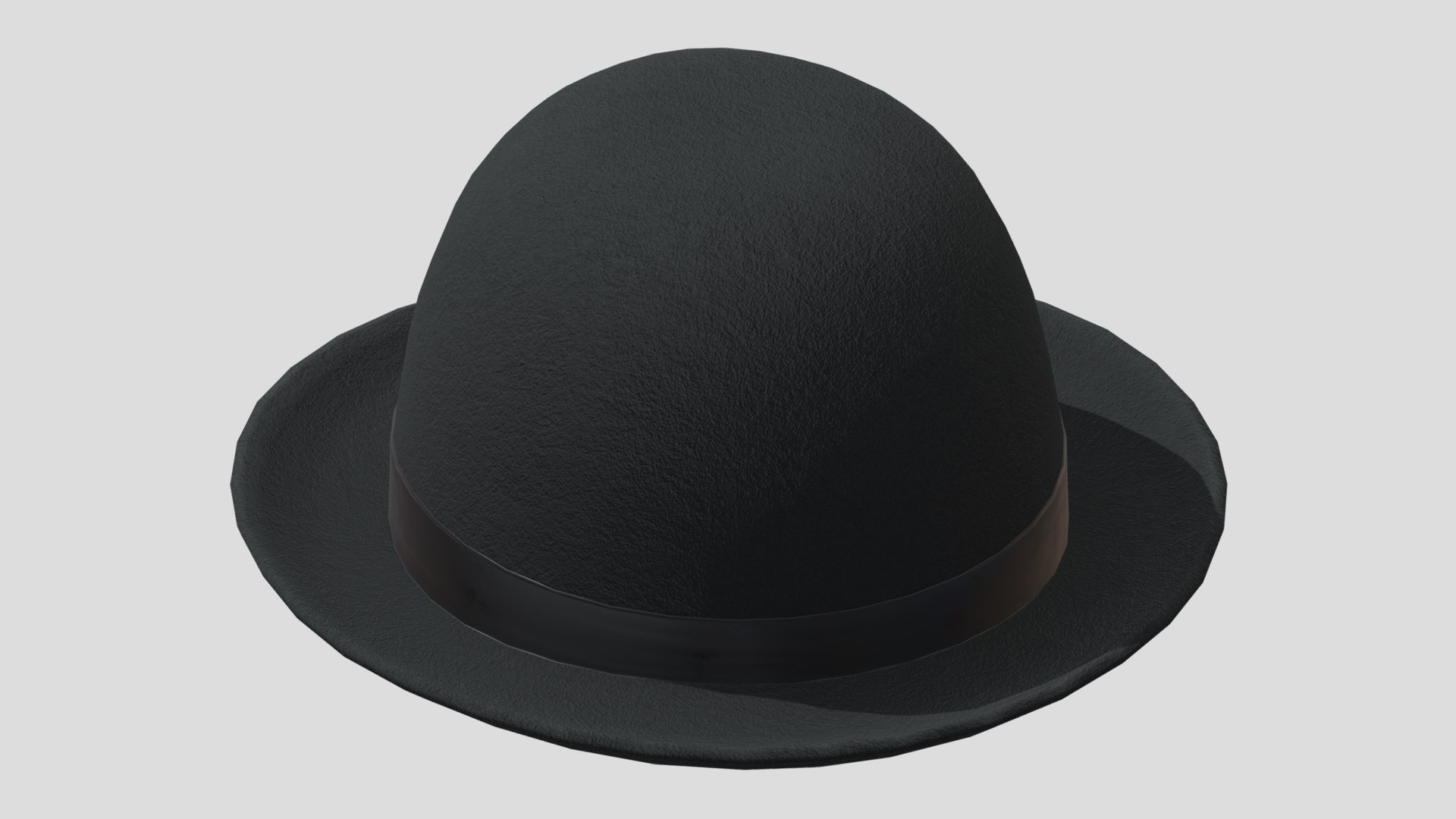 Bowler Hat Low Poly 3D Model - TurboSquid 2272084