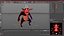 3D Demon rigged