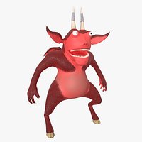 Demon rigged