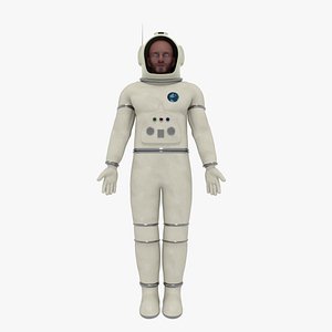 3D astronaut