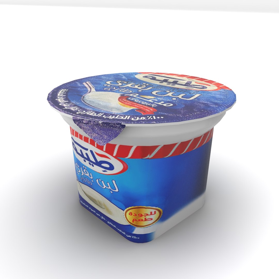 3D модель taaba yogurt - TurboSquid 2049279