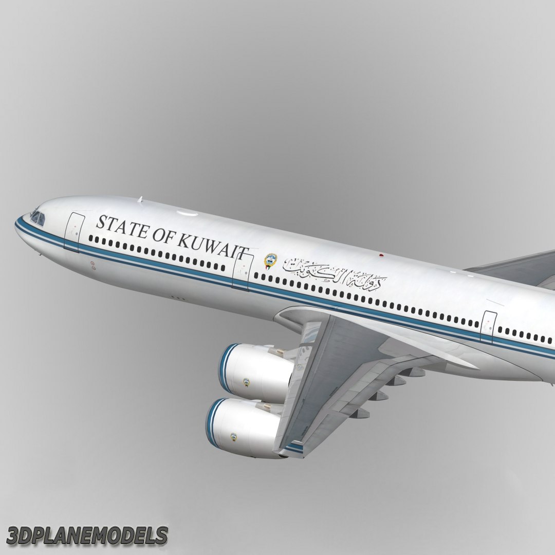 Airbus A340-500 3ds