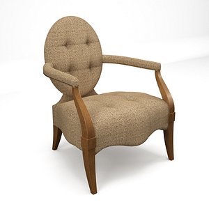 3d armchair chair grand