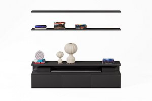 Modern Shelves model