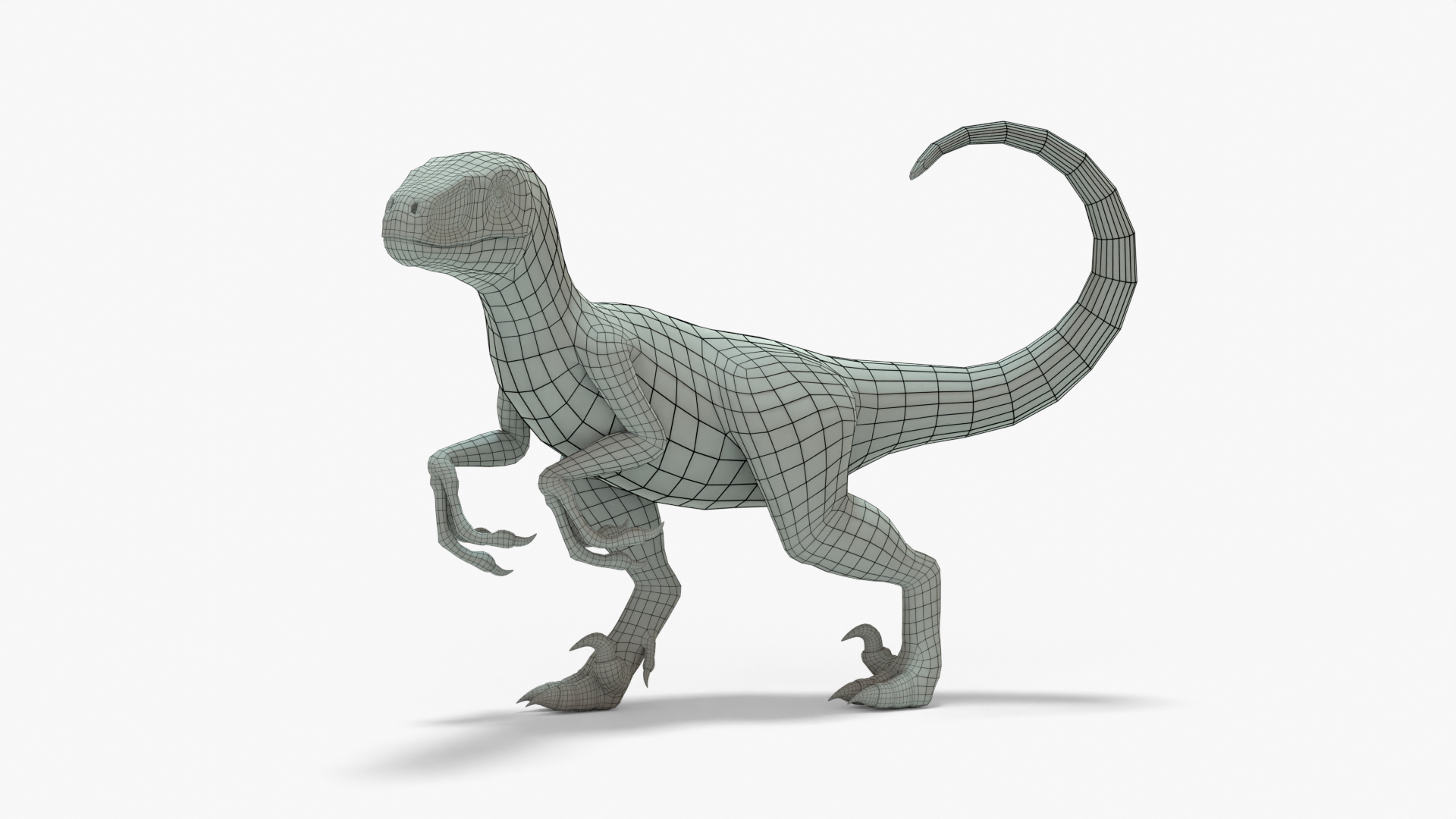 modelo 3d Raptor Rigged Basemesh - TurboSquid 2103726