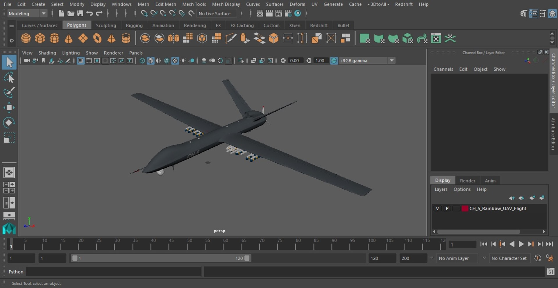 3D CH-5 Rainbow UAV Flight https://p.turbosquid.com/ts-thumb/Vg/kKMXpT/DO/ch5rainbowuavflightvray3dmodel036/jpg/1658195232/1920x1080/fit_q87/c0f1dcba14d4c2eb2bfeb354c370bdd4a7e4fa24/ch5rainbowuavflightvray3dmodel036.jpg