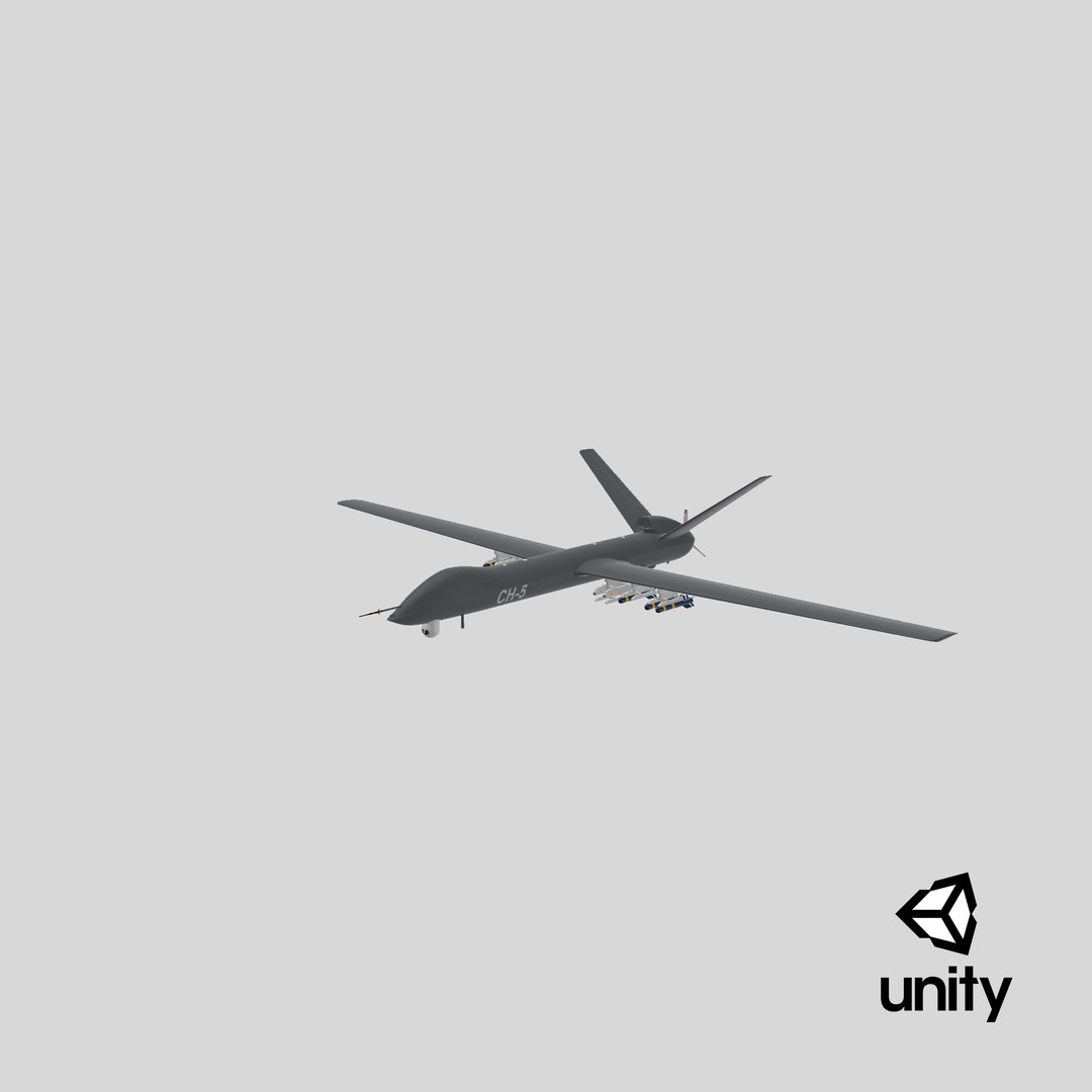3D CH-5 Rainbow UAV Flight https://p.turbosquid.com/ts-thumb/Vg/kKMXpT/nO/stemcell_unity_render/png/1689789839/1920x1080/fit_q87/432b7a520c6834acd6d181a35ceeee699cdfd537/stemcell_unity_render.jpg