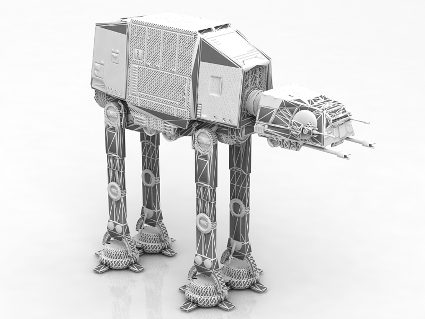 Machine star wars imperial 3D model - TurboSquid 1622938
