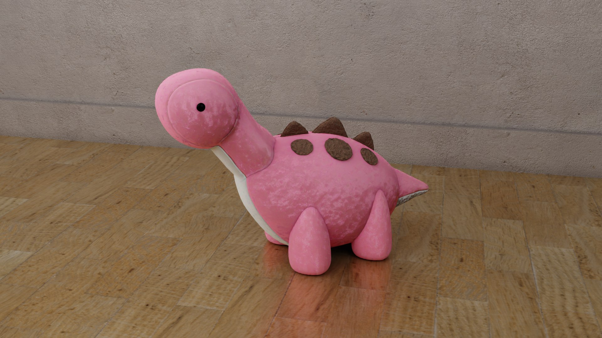 Brontosaurus Dinosaur Plush Toy 3D - TurboSquid 2221811
