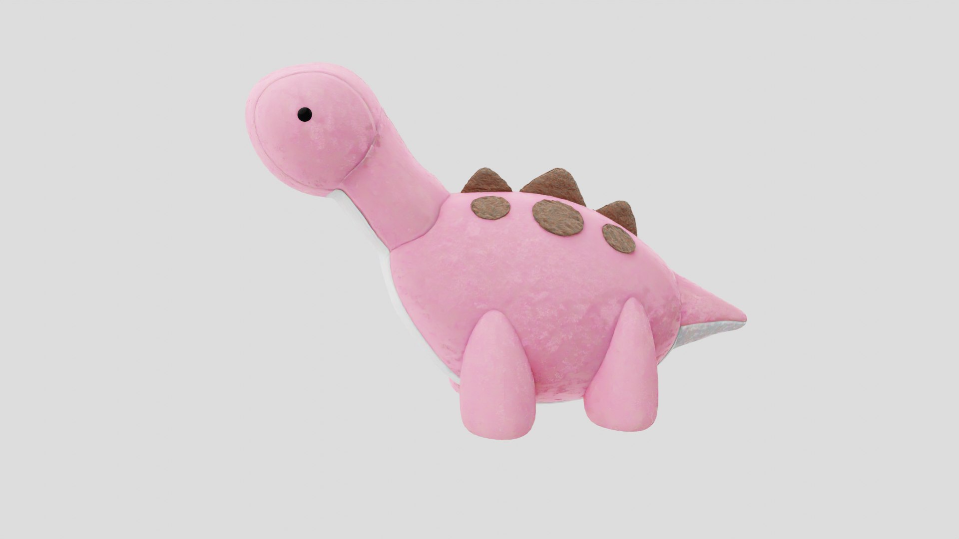 Brontosaurus Dinosaur Plush Toy 3D - TurboSquid 2221811