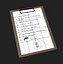 Papper Clip Board