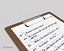 Papper Clip Board