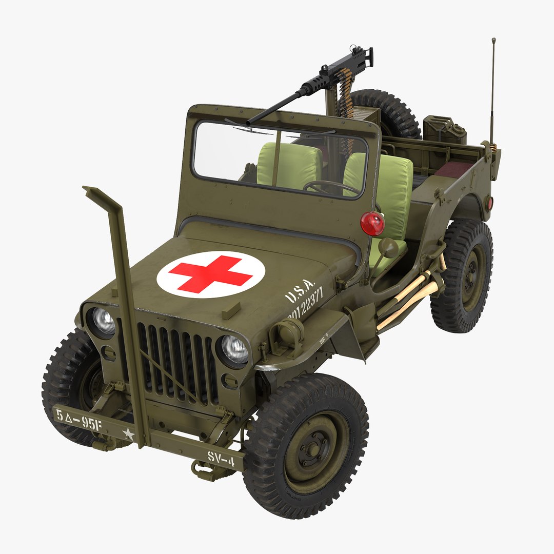 Jeep Willys MB Ambulance Rigged