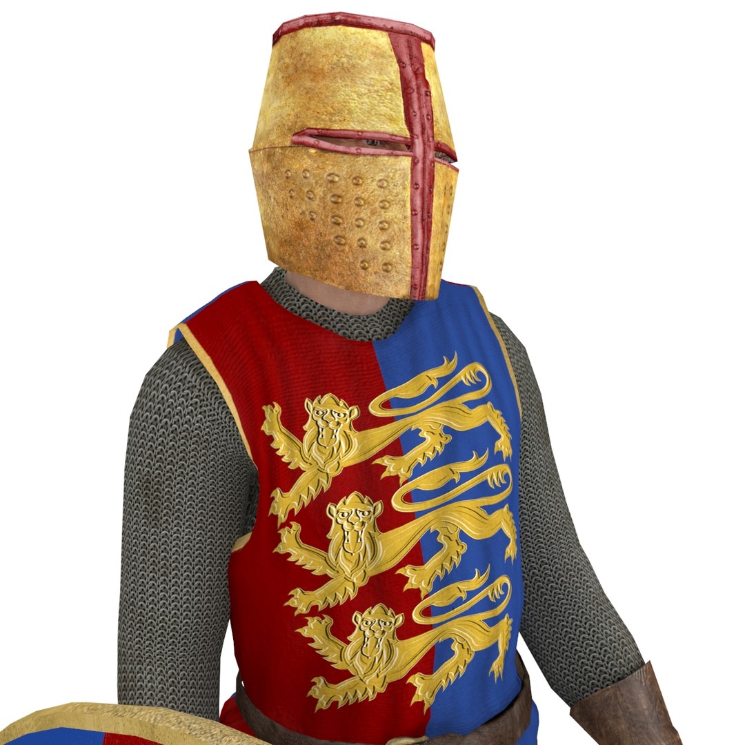 Rigged Knight Helmet Model - TurboSquid 1332718