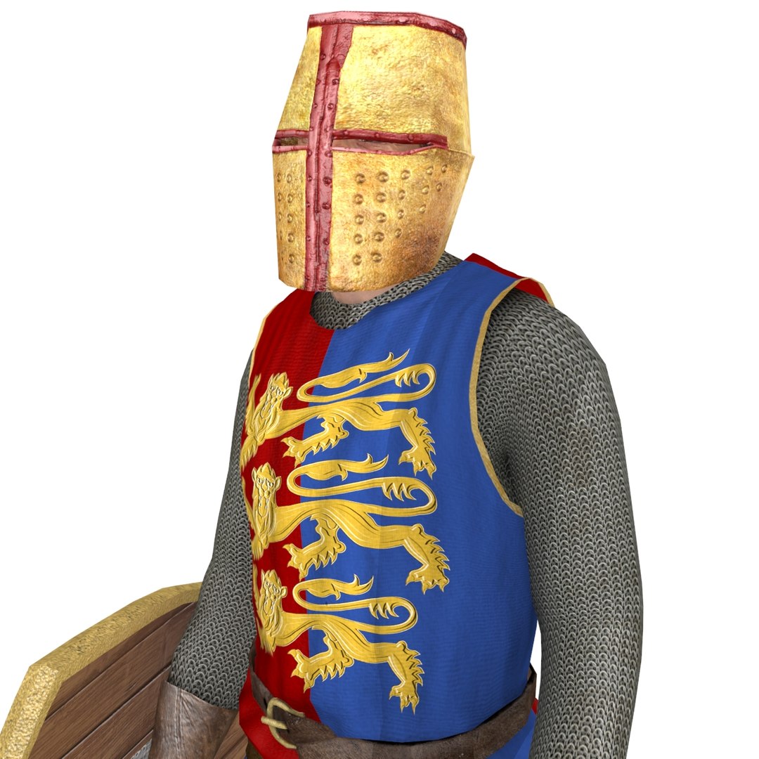 Rigged Knight Helmet Model - TurboSquid 1332718