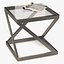 Coffee Table Metal/Glass 014