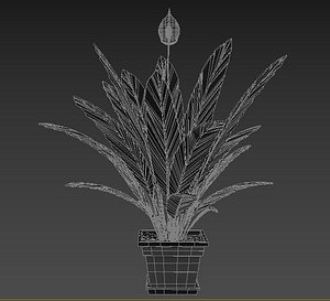 3D model flower interior design