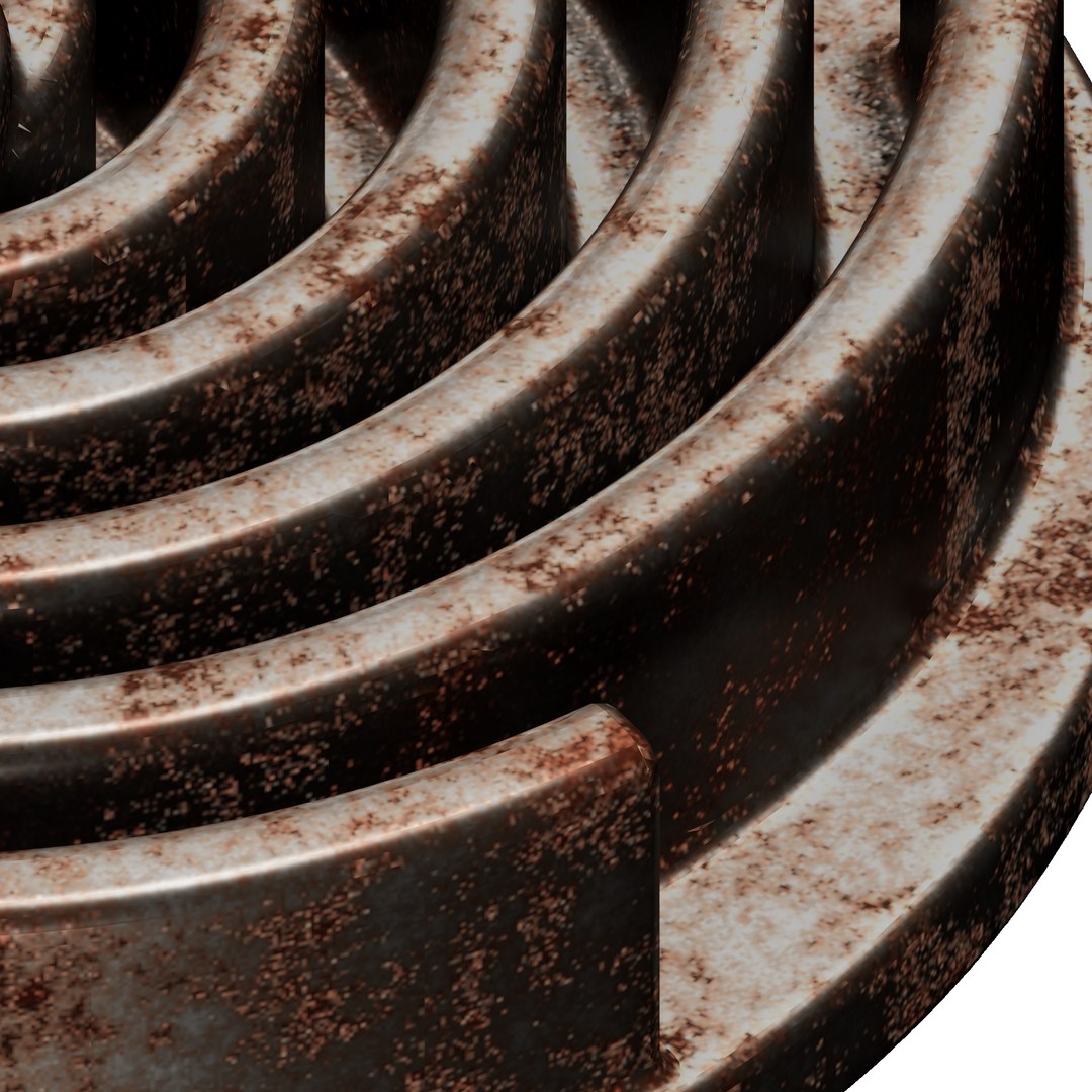 Rusty Vortex Impeller Model - TurboSquid 2141617