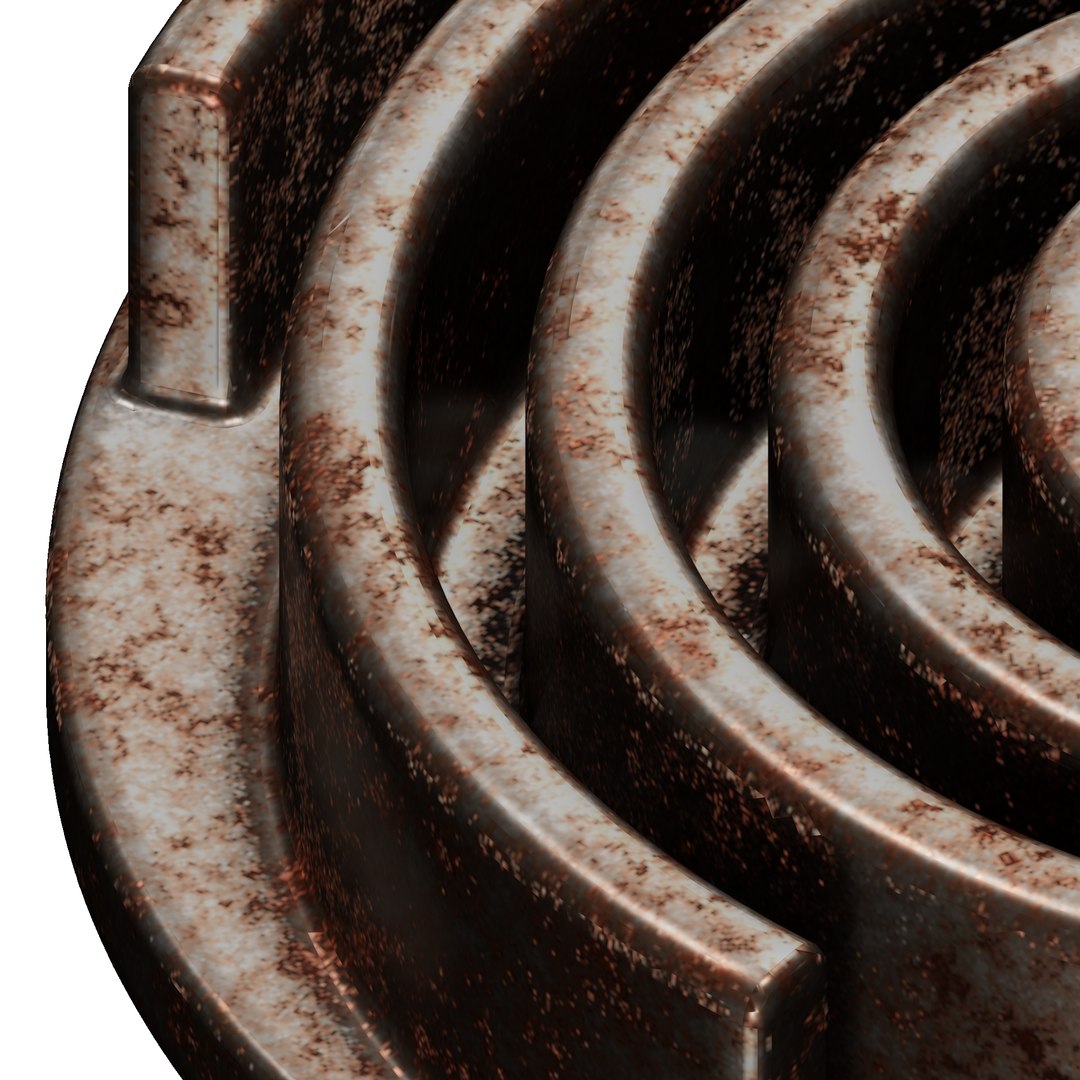 Rusty Vortex Impeller Model - TurboSquid 2141617