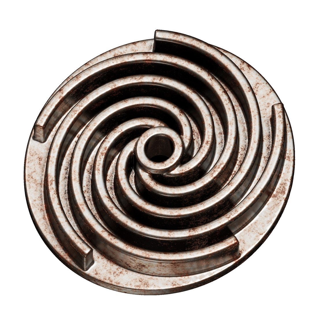 Rusty Vortex Impeller Model - TurboSquid 2141617