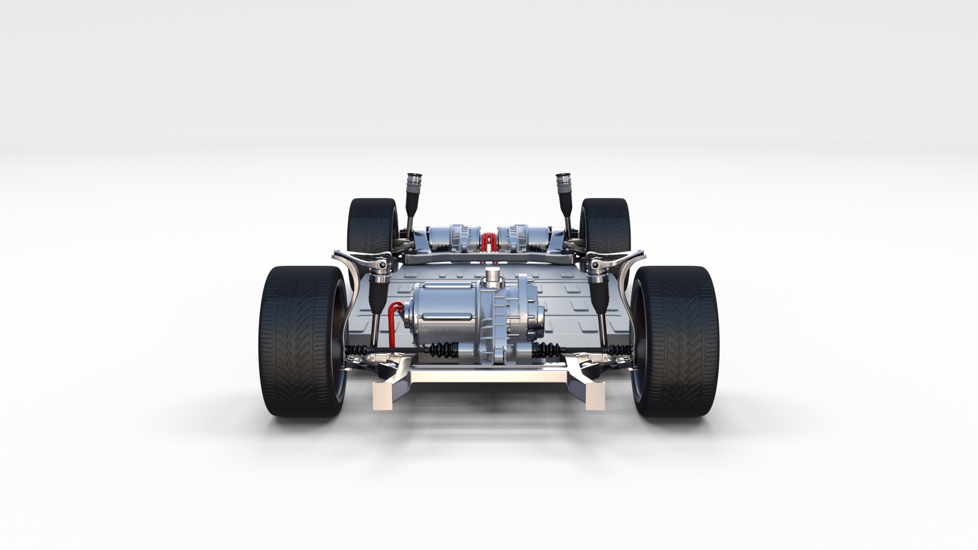 3D Model Tesla Roadster Chassis TurboSquid 1566083