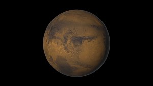 mars 3D model