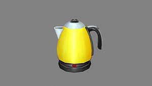 3D Cartoon electric kettle model
