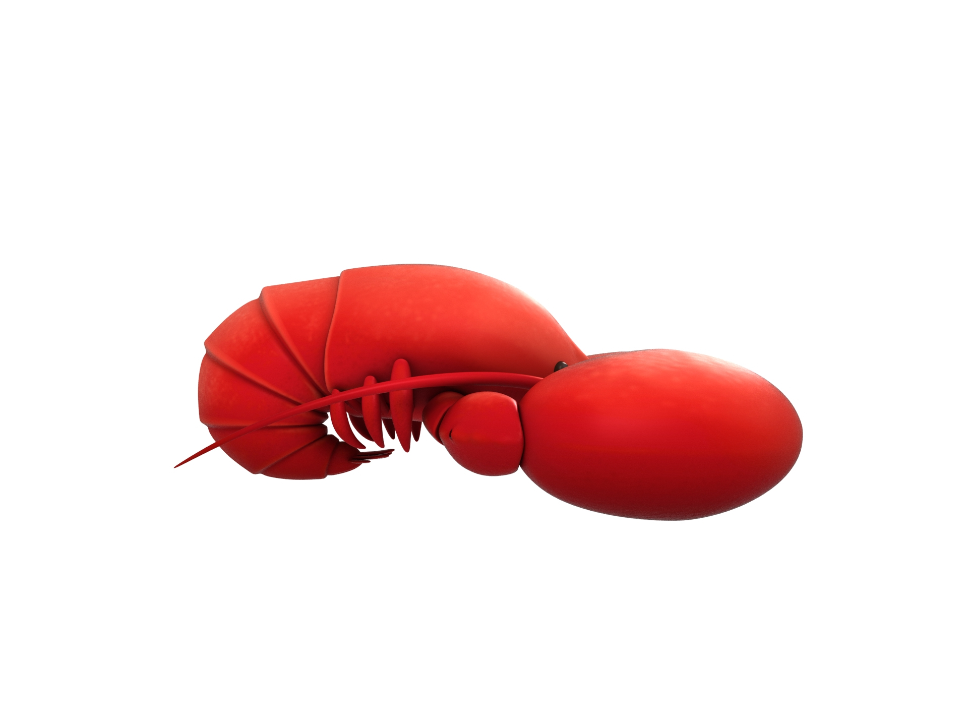 3D model lobster cartoon TurboSquid 1404023