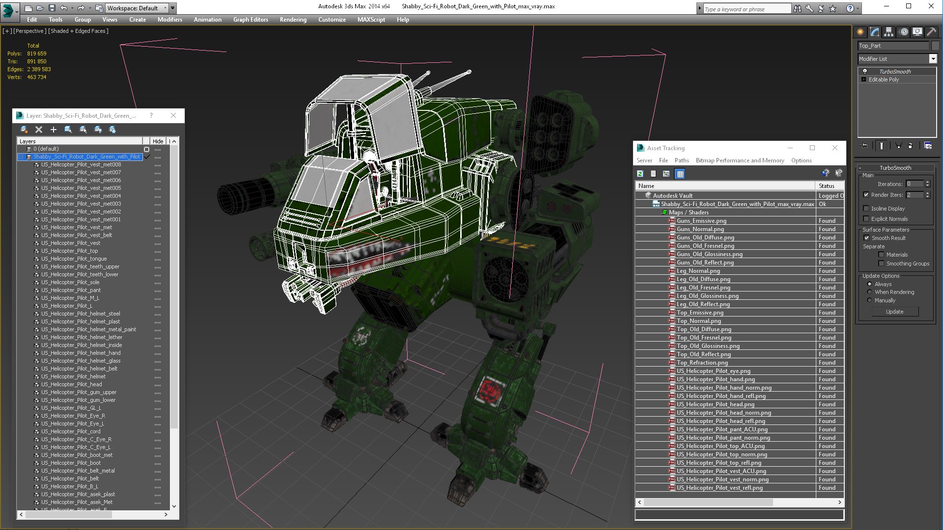 Shabby Sci-Fi Robot Dark Green with Pilot 3D model https://p.turbosquid.com/ts-thumb/Vh/Ga2bDP/NX/shabbyscifirobotdarkgreenwithpilotmb3dmodel032/jpg/1694032886/1920x1080/fit_q87/a11b97ddfbd8699cabef309cbcf8095cfde1c0ee/shabbyscifirobotdarkgreenwithpilotmb3dmodel032.jpg