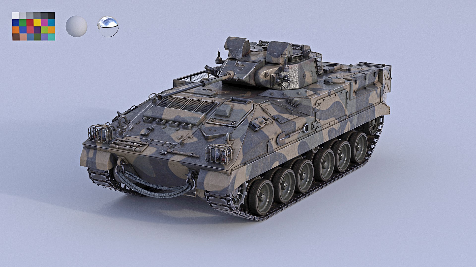 3D Warrior Mcv-80 Infantry - TurboSquid 1427943