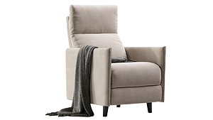 Olimix Push Back Recliner 3D model