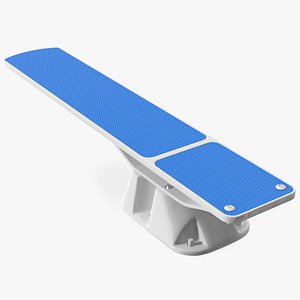 Pool Diving Board Blue model