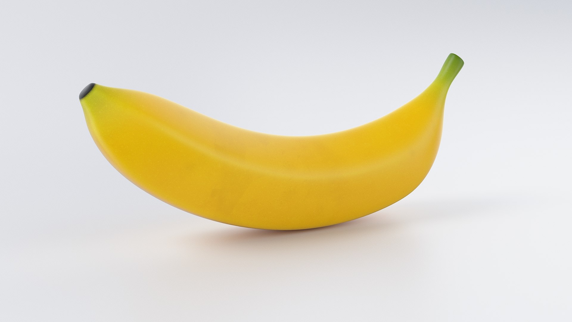 3D Cartoon Banana - TurboSquid 2096158