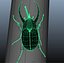 Chalcosoma Atlas beetle Textured  (no rigging)