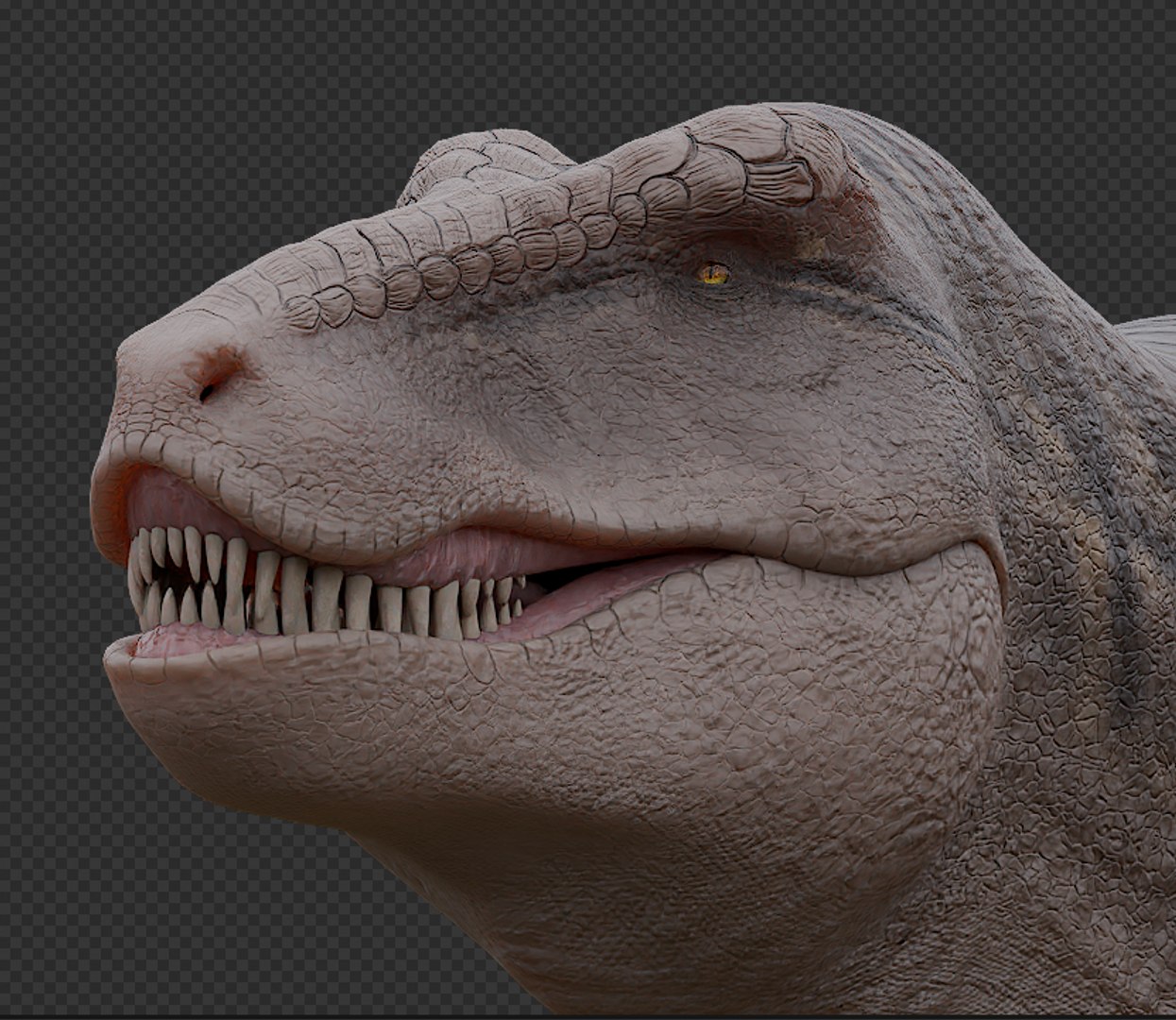 3D Tyrannosaurus Rex 3D Rig Model - TurboSquid 2242771